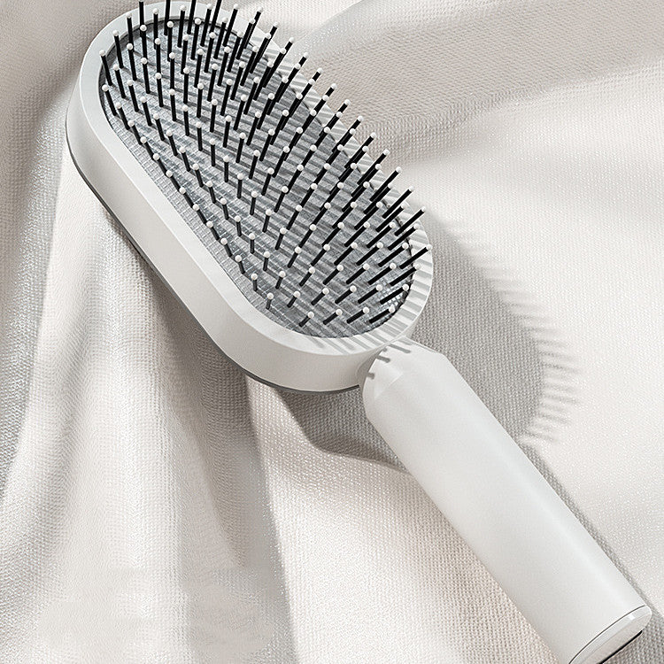 Self Cleaning Hair Brush For Women One-key Cleaning Hair Loss Airbag Massage Scalp Comb Anti-Static Hairbrush My Store