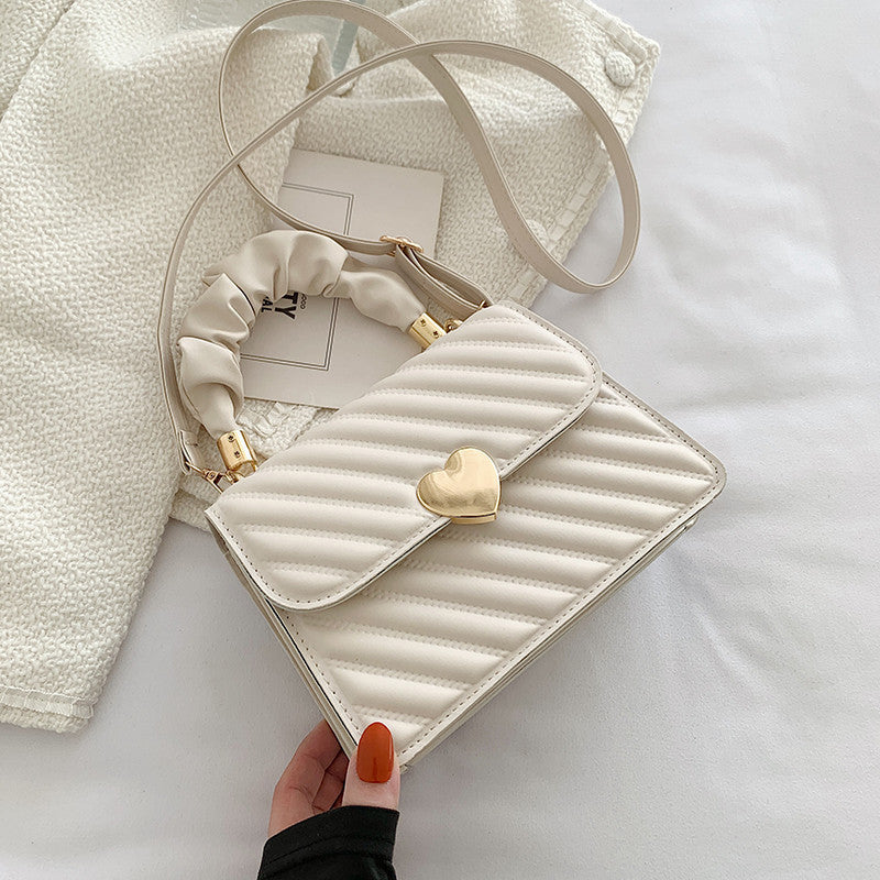 Women Handbags Fashion Chain Shoulder Bags With Love Metal Design My Store