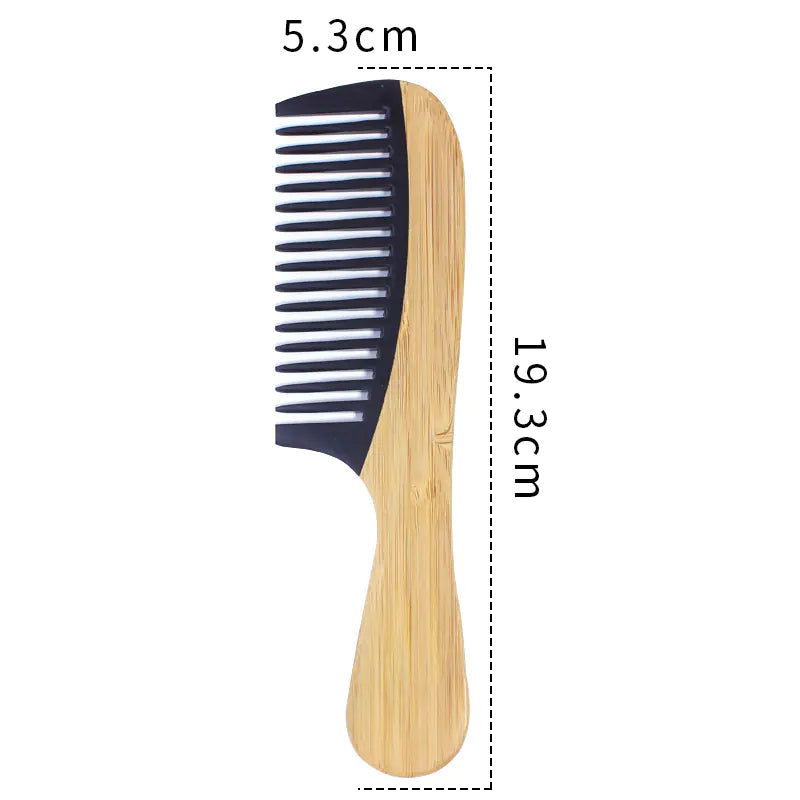Bamboo Hair Comb for Women - Anti-Static Wooden Design My Store