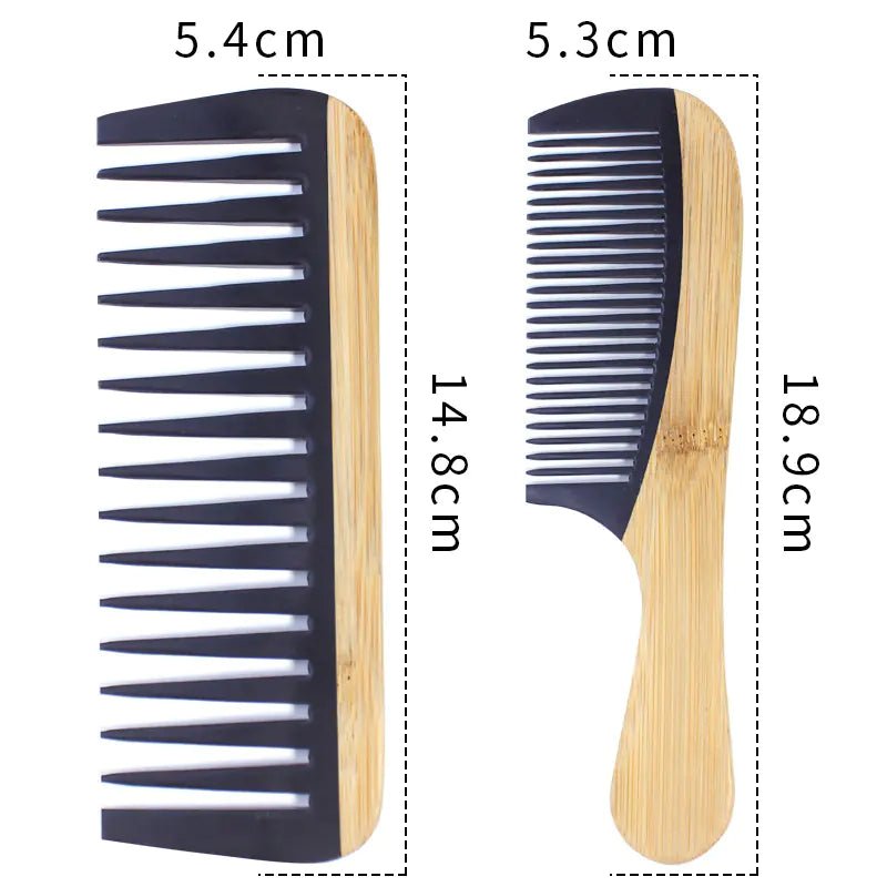 Bamboo Hair Comb for Women - Anti-Static Wooden Design My Store