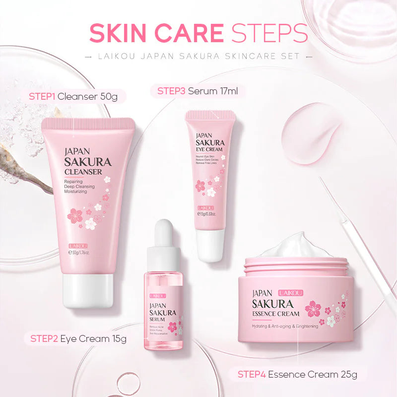Sakura Skin Care 4-Piece Set My Store