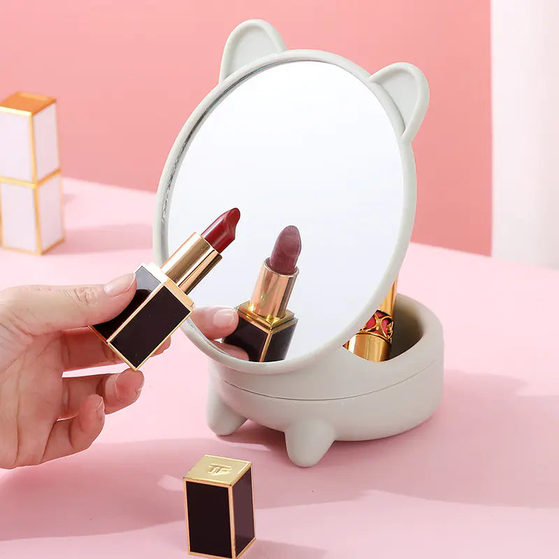 High-Definition Desktop Makeup Mirror for Students My Store