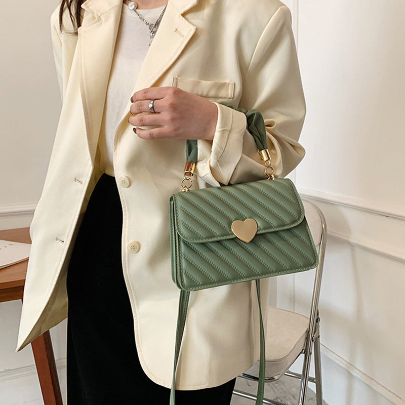 Women Handbags Fashion Chain Shoulder Bags With Love Metal Design My Store