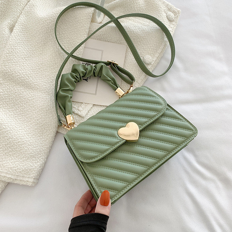 Women Handbags Fashion Chain Shoulder Bags With Love Metal Design My Store