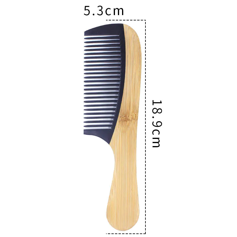 Bamboo Hair Comb for Women - Anti-Static Wooden Design My Store