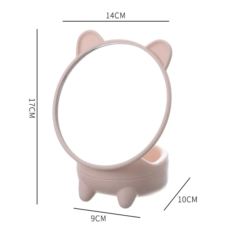 High-Definition Desktop Makeup Mirror for Students My Store